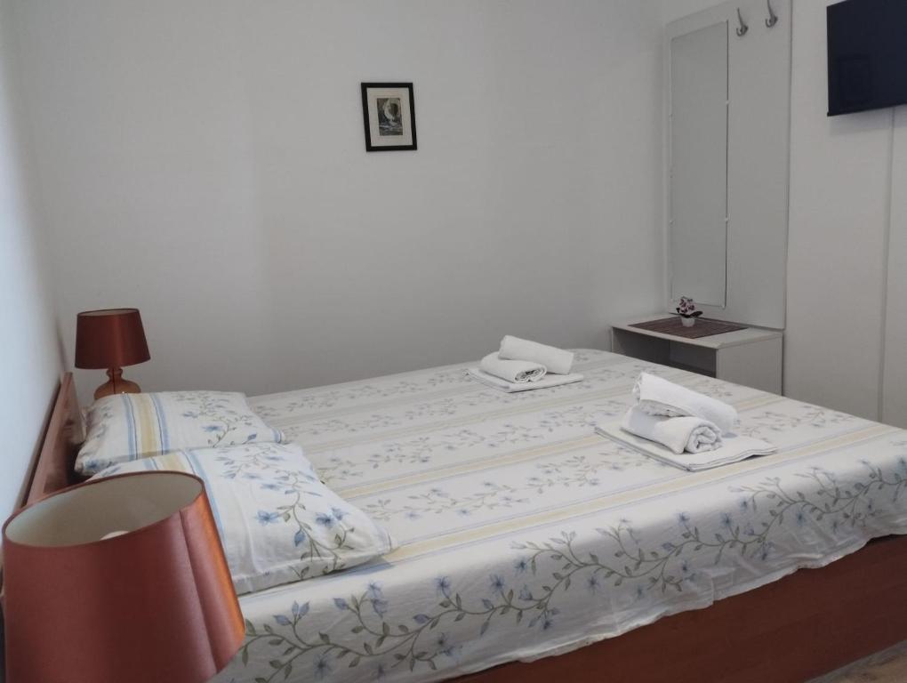 Postel nebo postele na pokoji v ubytování Borovik Guest House