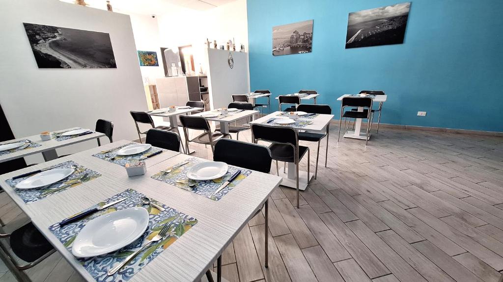 TV a/nebo společenská místnost v ubytování B&B A Mare