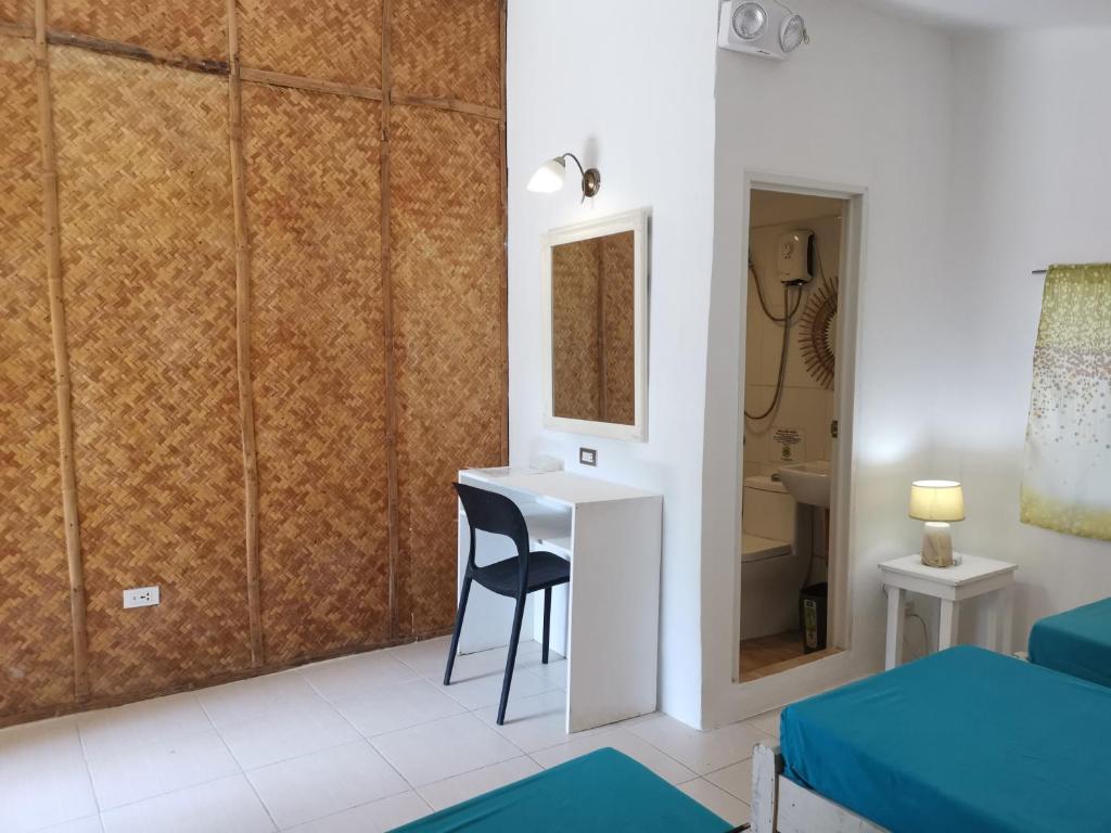 Posezení v ubytování La Vida Hostel Samal Island