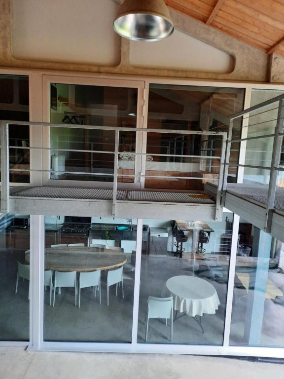 Balkón nebo terasa v ubytování Eeuwenhout vakantiedomein