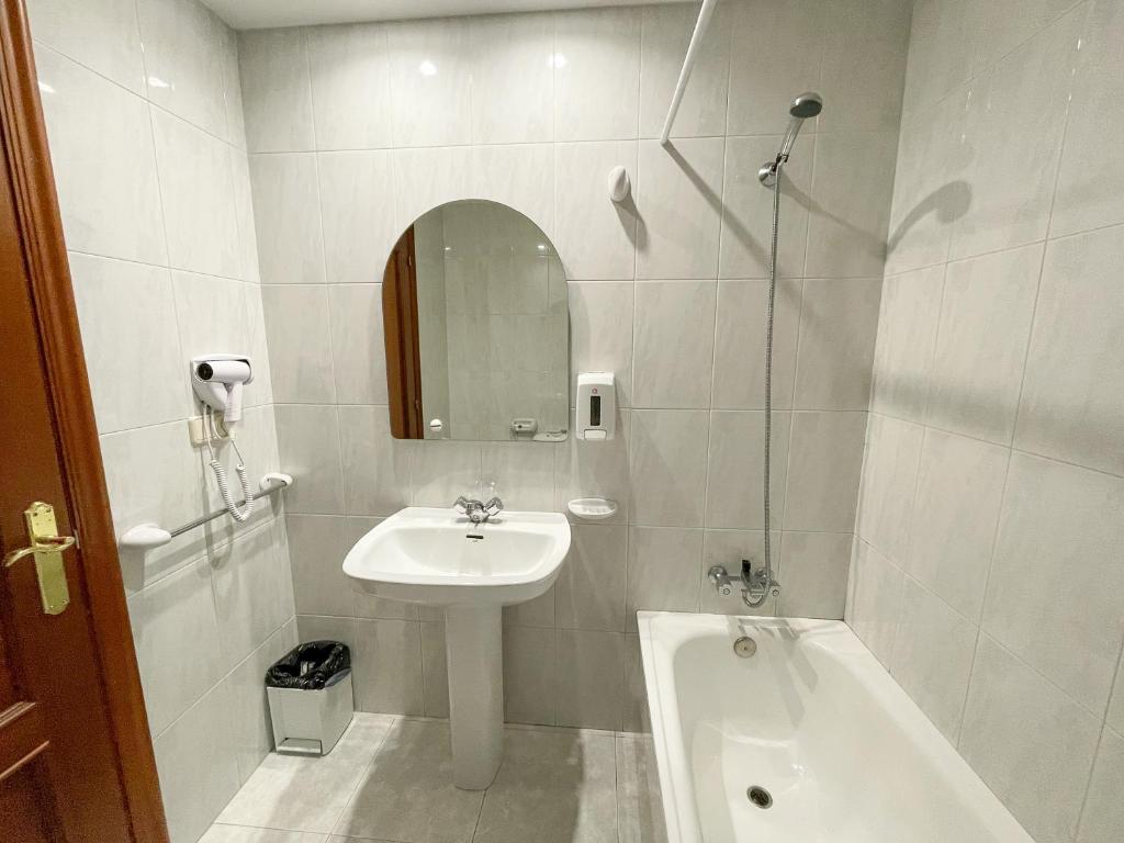 Kúpeľňa v ubytovaní Hotel Acquamaris 3000
