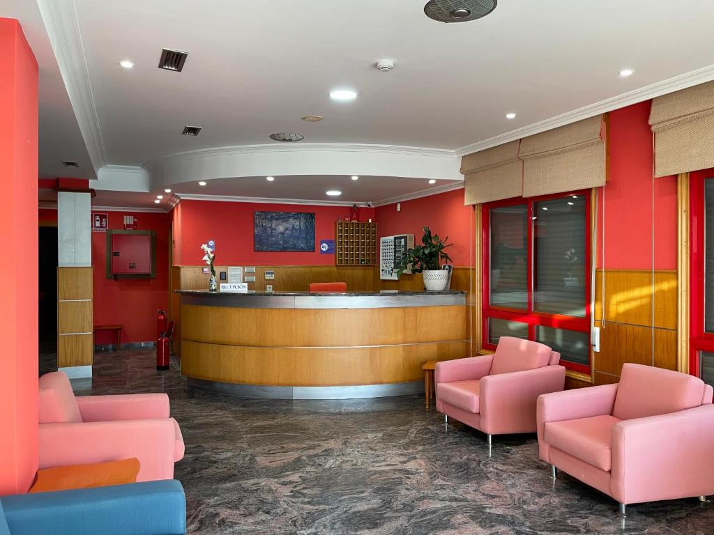 Lobby alebo recepcia v ubytovaní Hotel Acquamaris 3000