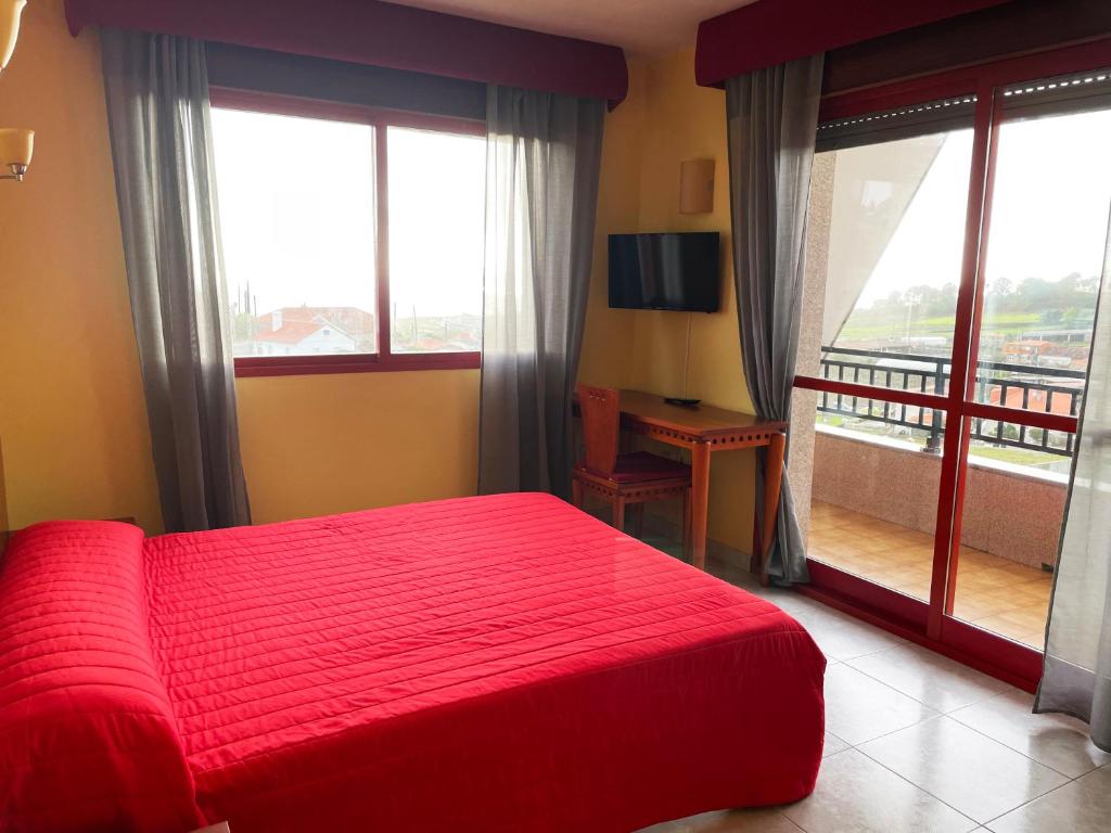 Posteľ alebo postele v izbe v ubytovaní Hotel Acquamaris 3000