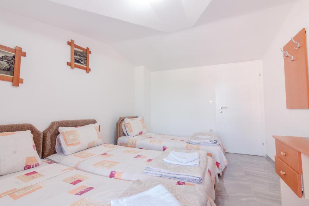 Room with two beds