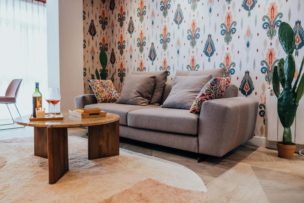 Гостиная зона в Suite85, Exclusivo Apartamento de diseño en la Playa