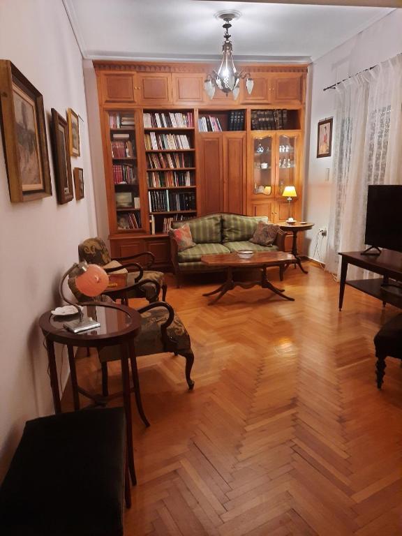 classical, luxury penthouse apartment in Athens