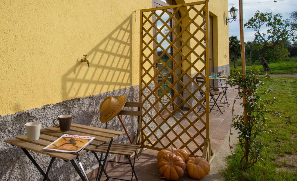 Zahrada ubytování Agriturismo Sensi