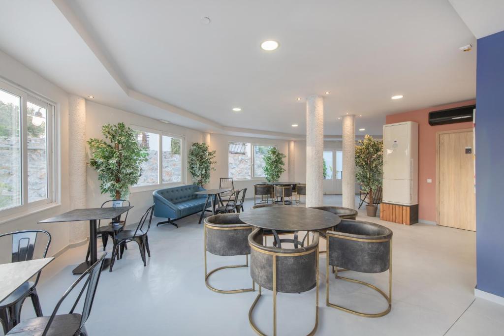 Posezení v ubytování The Palms Concept Hotel Adults Only 16 Plus