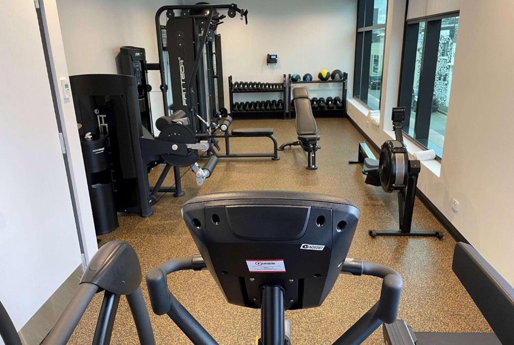 Fitness centrum a/nebo fitness zařízení v ubytování TRYP Adelaide by Wyndham
