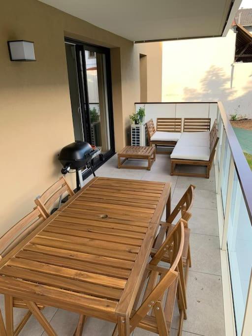 Balkón nebo terasa v ubytování Au Domaine des Vignes - Appt 4 Pers avec balcon