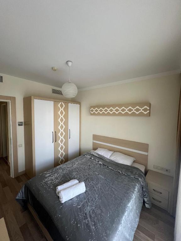 Postel nebo postele na pokoji v ubytování Agartha Suite Hotel Kemer