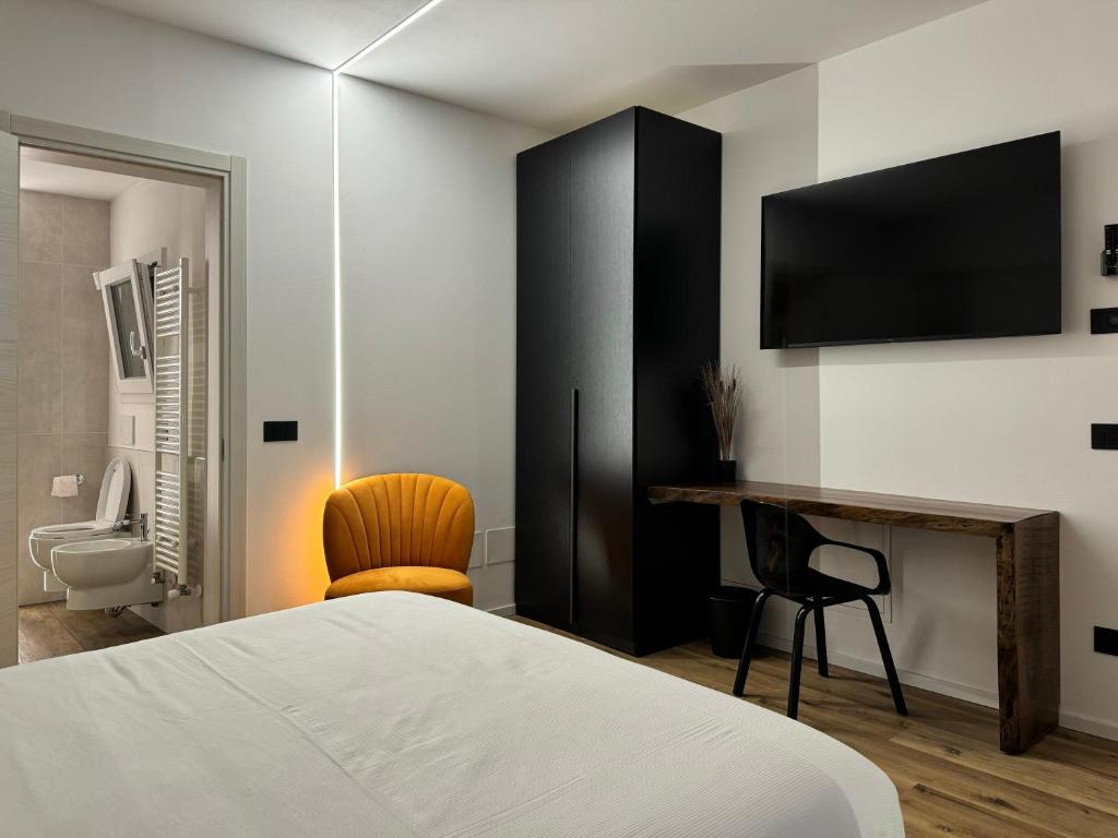 TV a/nebo společenská místnost v ubytování AdisArtur Elegant B&B