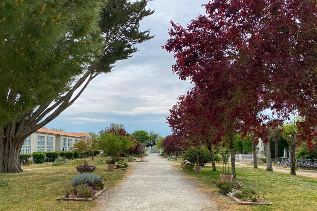 Zahrada ubytování Apt 4 residence in the heart of St-Martin with swimming pool and parking