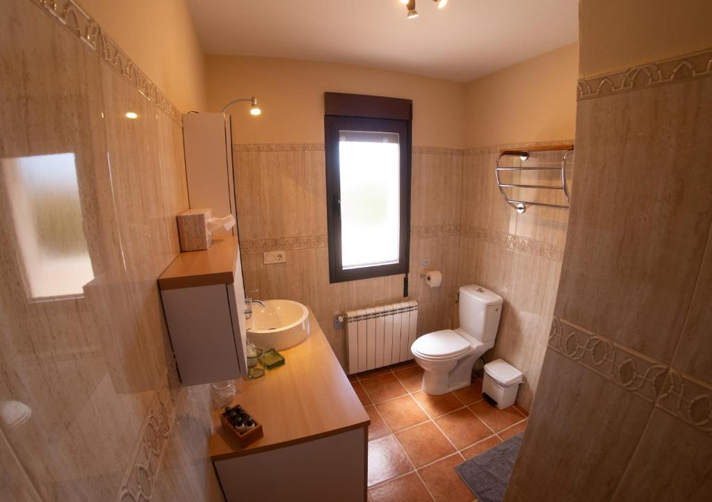 A bathroom at B&B Casa Claví