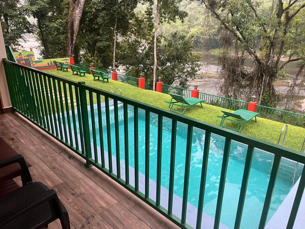 Balkón nebo terasa v ubytování Falcon Riverview Resorts
