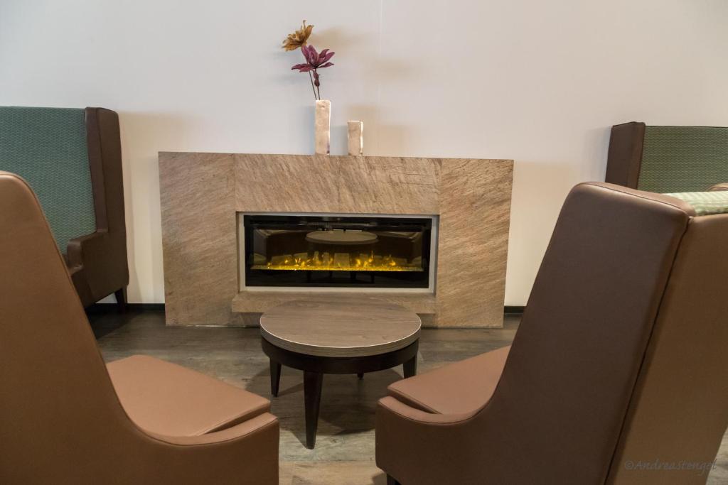 Posezení v ubytování B&F Hotel am Neumarkt