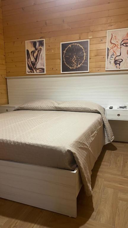 Postel nebo postele na pokoji v ubytování Cocus