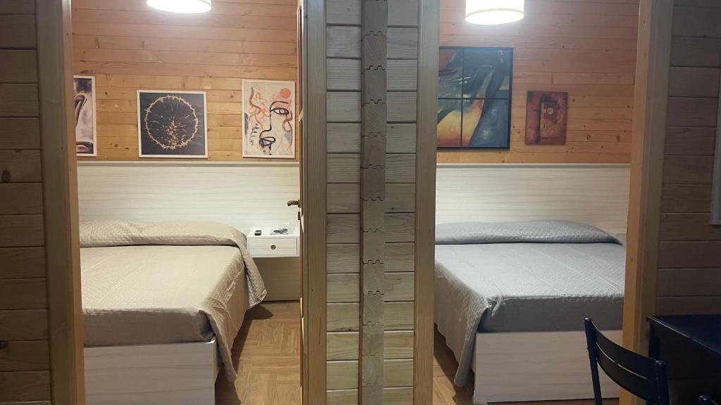 Postel nebo postele na pokoji v ubytování Cocus