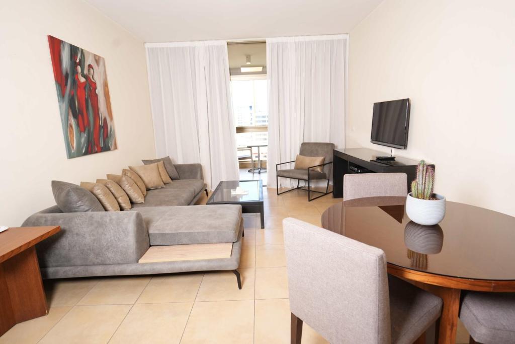 Posezení v ubytování Santona Residence