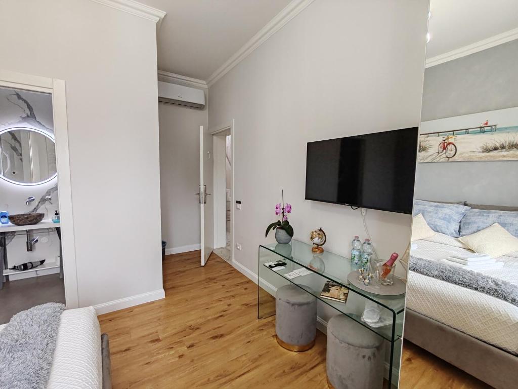 Postel nebo postele na pokoji v ubytování AStri Venice B&B