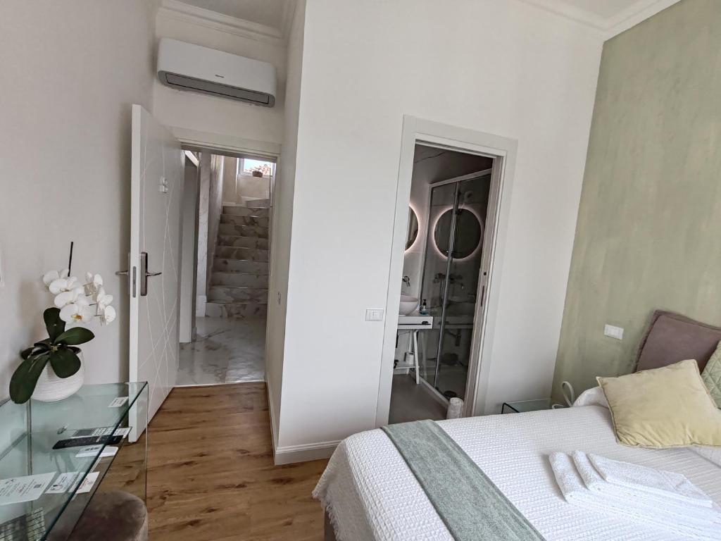 Postel nebo postele na pokoji v ubytování AStri Venice B&B
