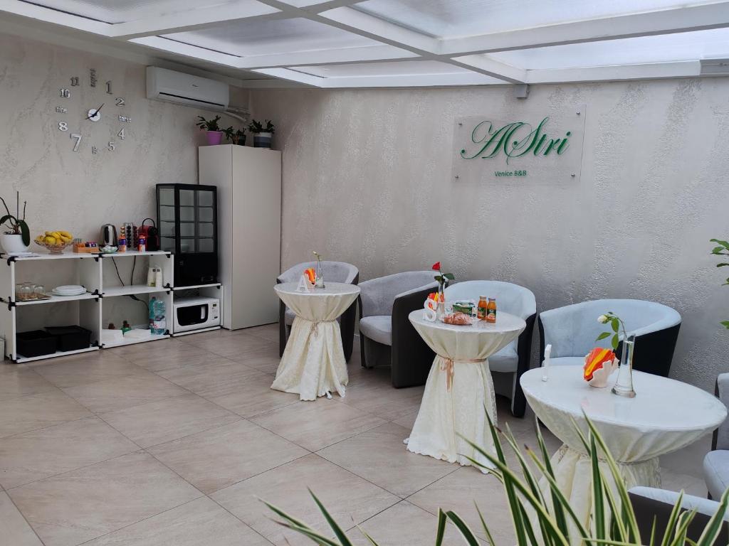 Posezení v ubytování AStri Venice B&B