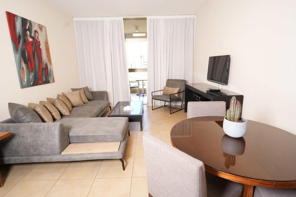 Posezení v ubytování Santona Residence