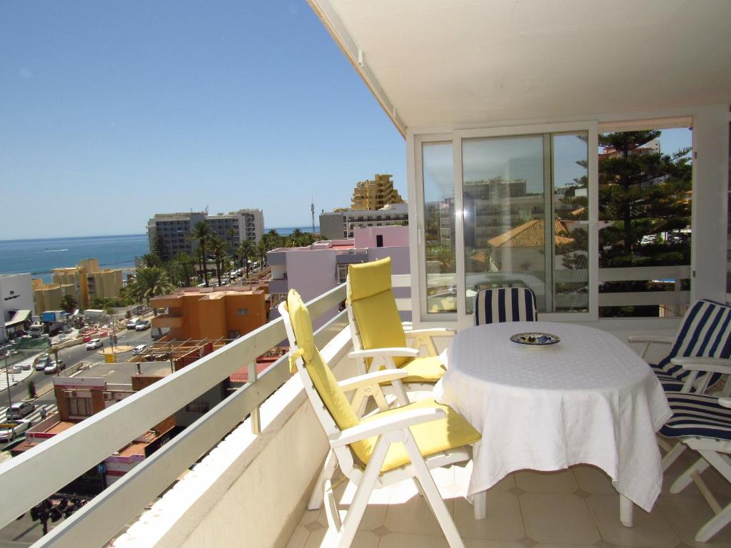 A balcony or terrace at MANANTIAL