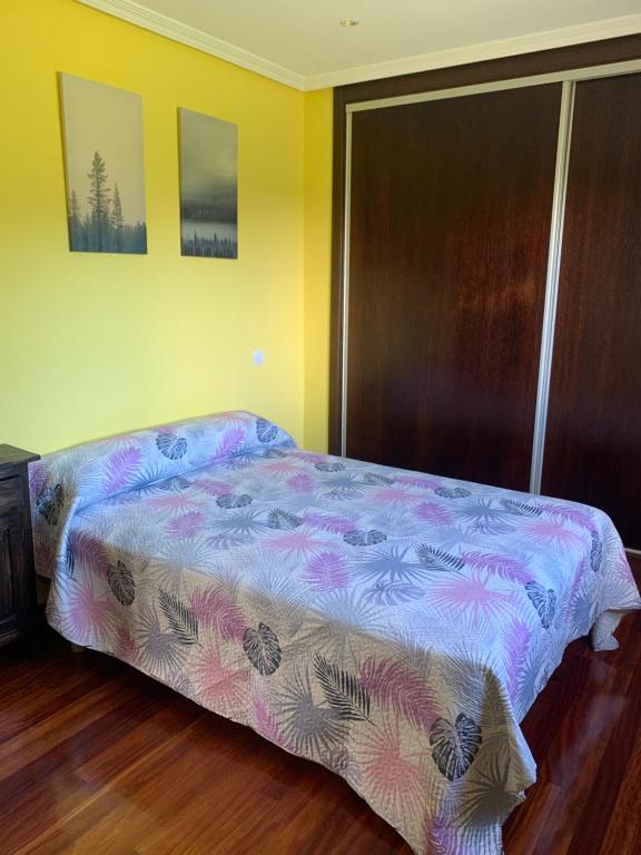 Villa María.客房内的一张或多张床位