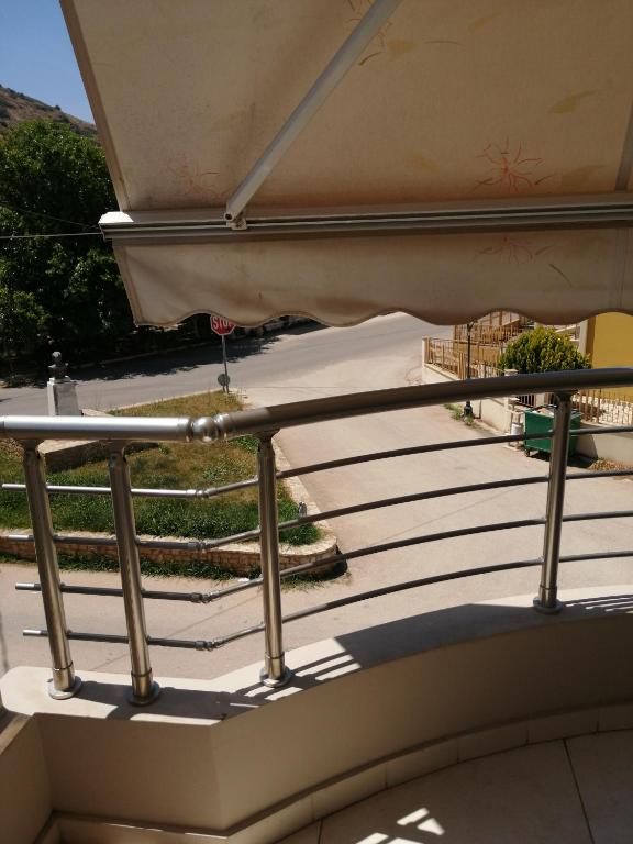 Balkón nebo terasa v ubytování Palataki Residence