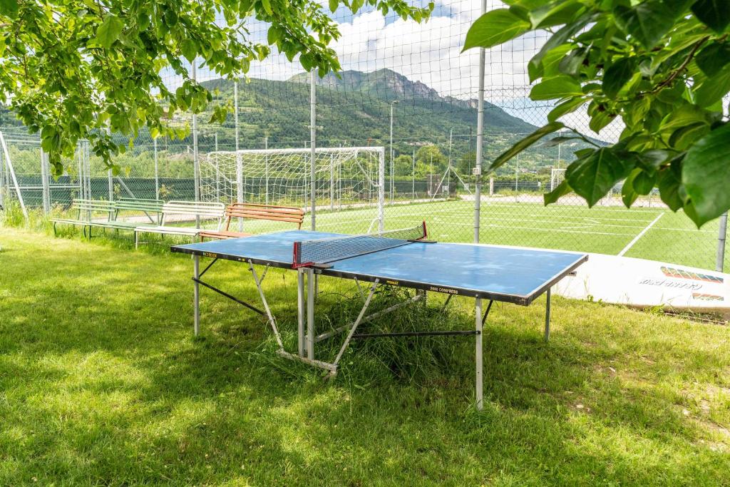 Stolní tenis v ubytování B&B A Un Passo Dal Lago, Caldonazzo nebo okolí