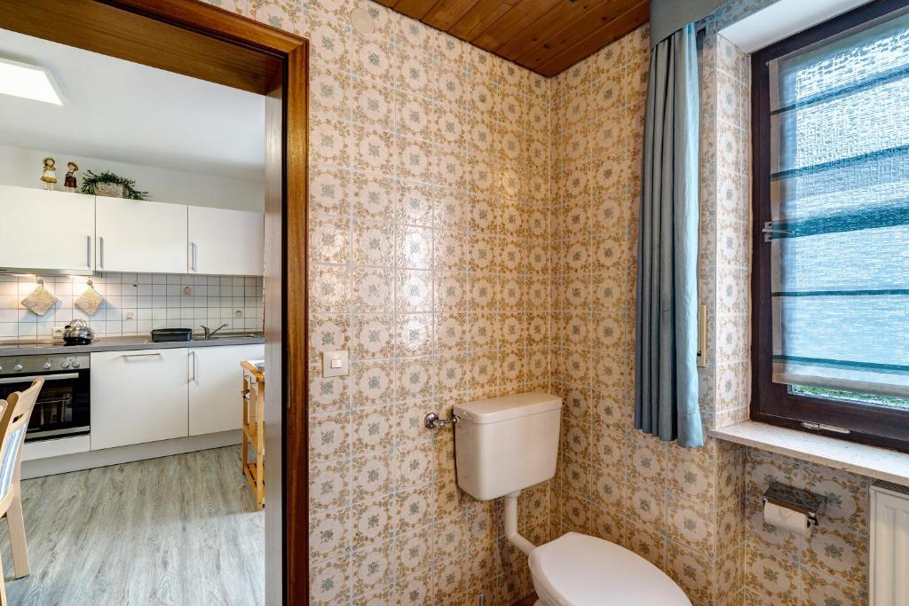 Koupelna v ubytování Haus Seiler