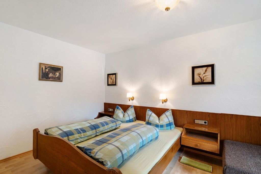 Postel nebo postele na pokoji v ubytování Haus Seiler