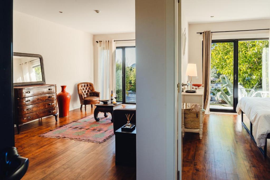 Posezení v ubytování Casa Boho - Turismo Rural