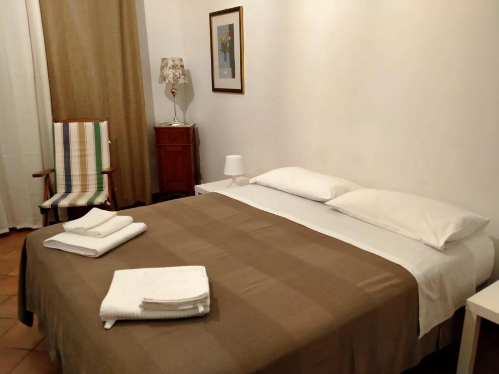 Posteľ alebo postele v izbe v ubytovaní Casa Donna Razietta - Natura e relax