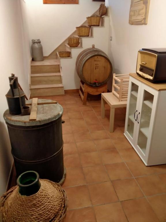 Kuchyňa alebo kuchynka v ubytovaní Casa Donna Razietta - Natura e relax
