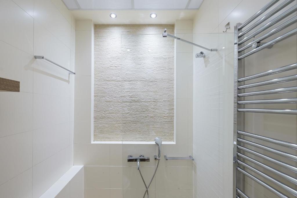 Koupelna v ubytování Stenaki - Apartments in Aegina Town