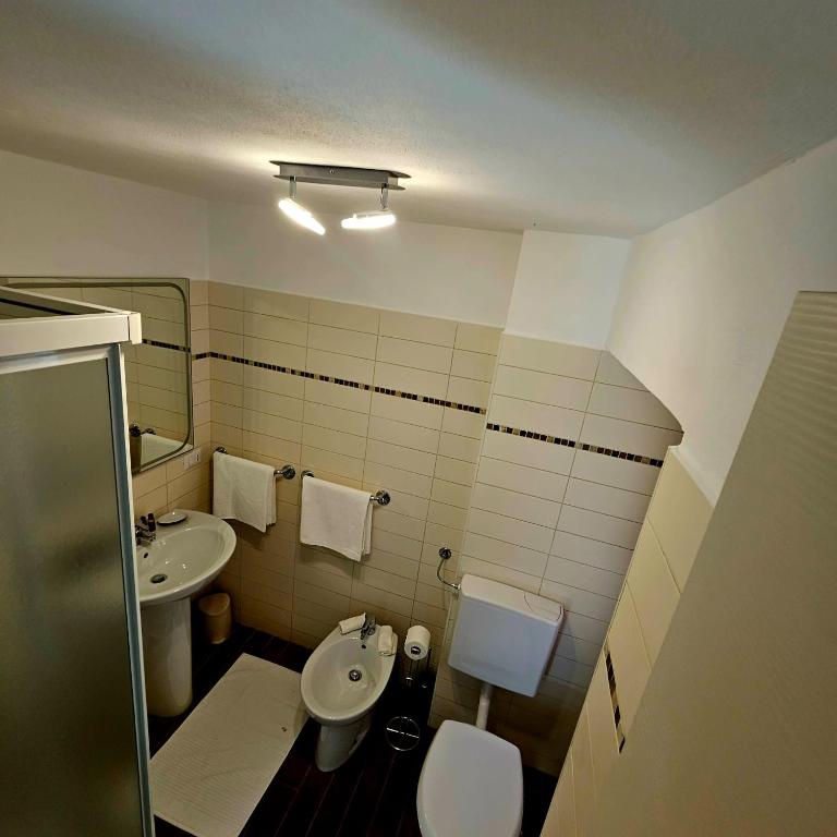 Koupelna v ubytování Borgo Paradiso Guest House