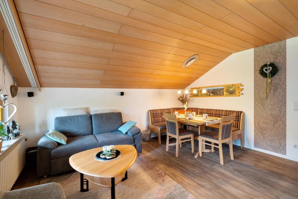 Posezení v ubytování Haus Seiler