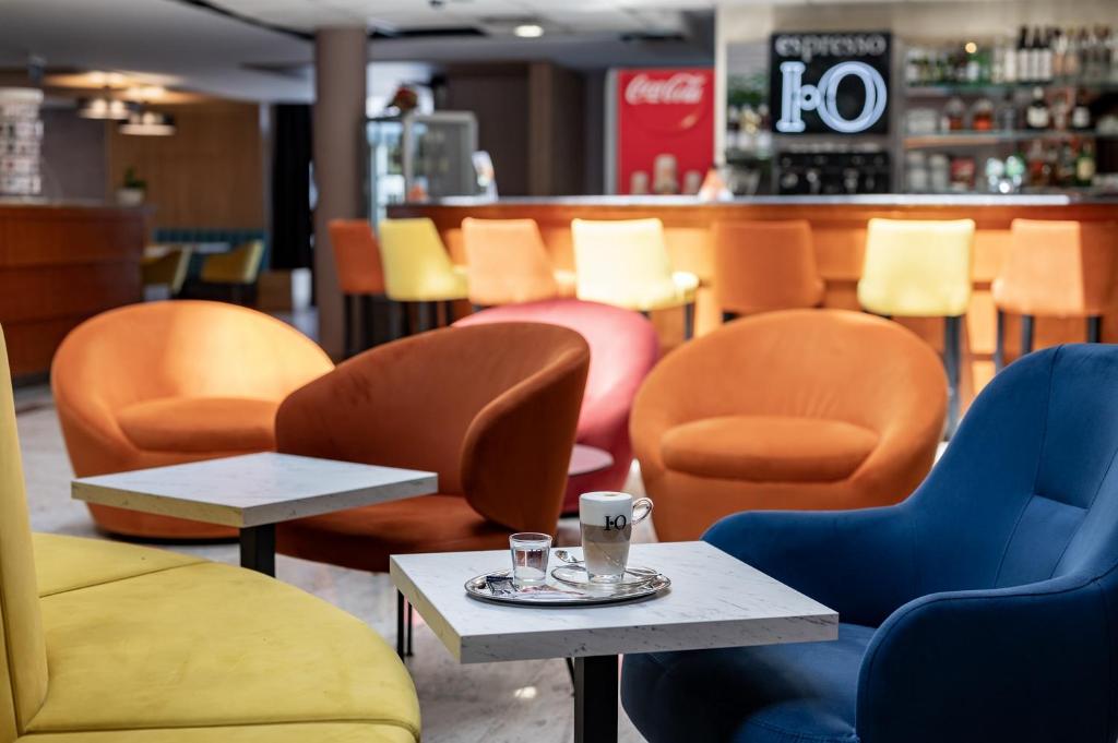 Posezení v ubytování Airport Hotel Budapest