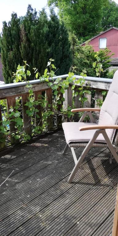 Balkón nebo terasa v ubytování Privatzimmer Donna und Frido