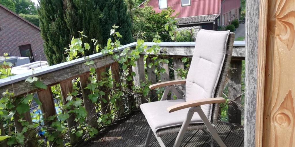 Balkón nebo terasa v ubytování Privatzimmer Donna und Frido
