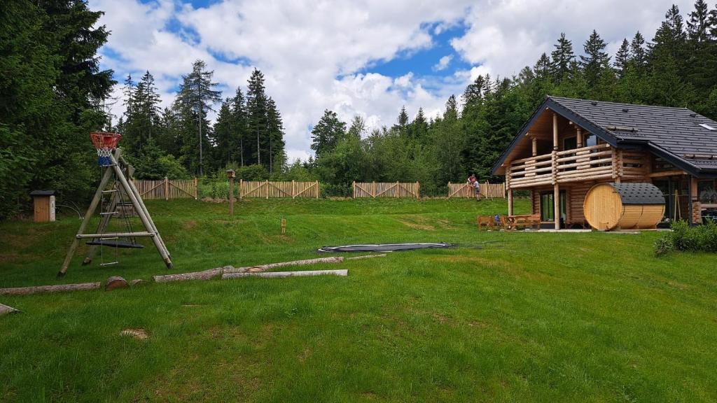 Zahrada ubytování Pur Natur! Wandern und Skifahren - Trahütti Premium Lodges