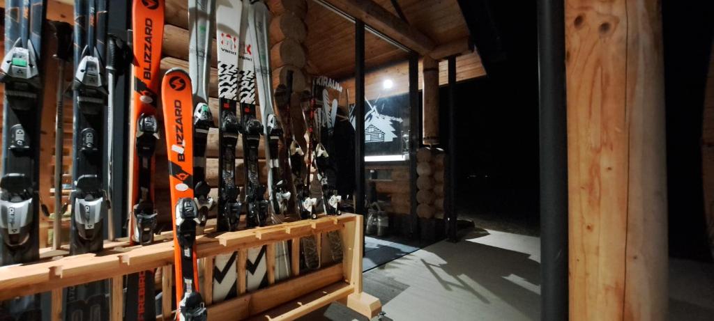 Fitness centrum a/nebo fitness zařízení v ubytování Pur Natur! Wandern und Skifahren - Trahütti Premium Lodges