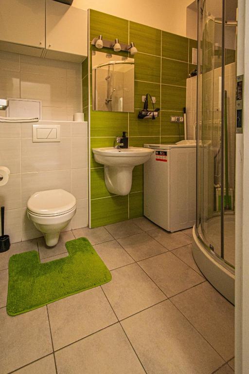 Łazienka w obiekcie Ruterra Apartment Cimburkova