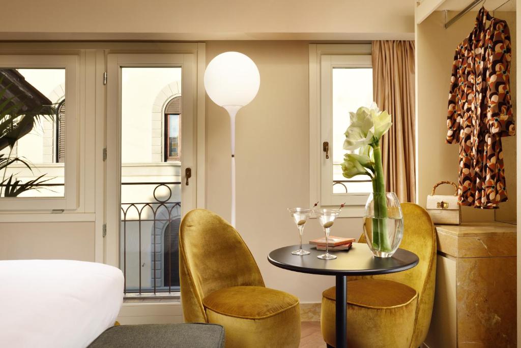 Posezení v ubytování Floren Hotel