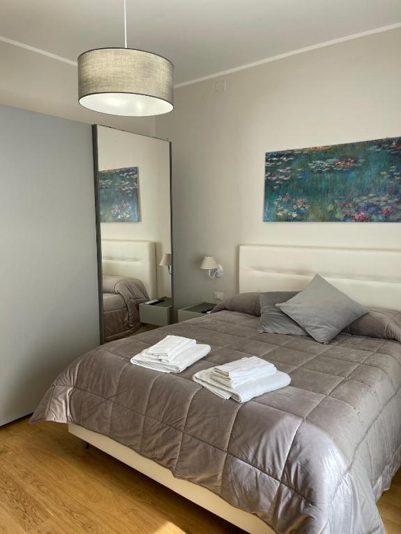 Posteľ alebo postele v izbe v ubytovaní Luxury Apartament's Celso
