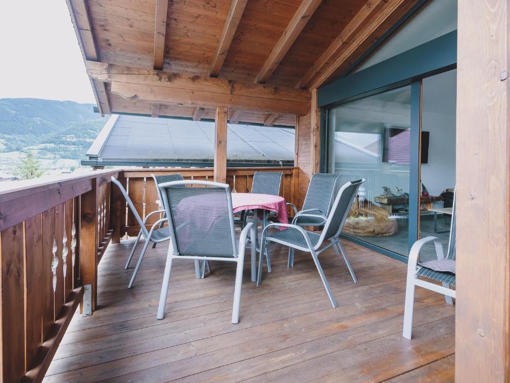 Balkón alebo terasa v ubytovaní First IN Mountain Chalets by we rent