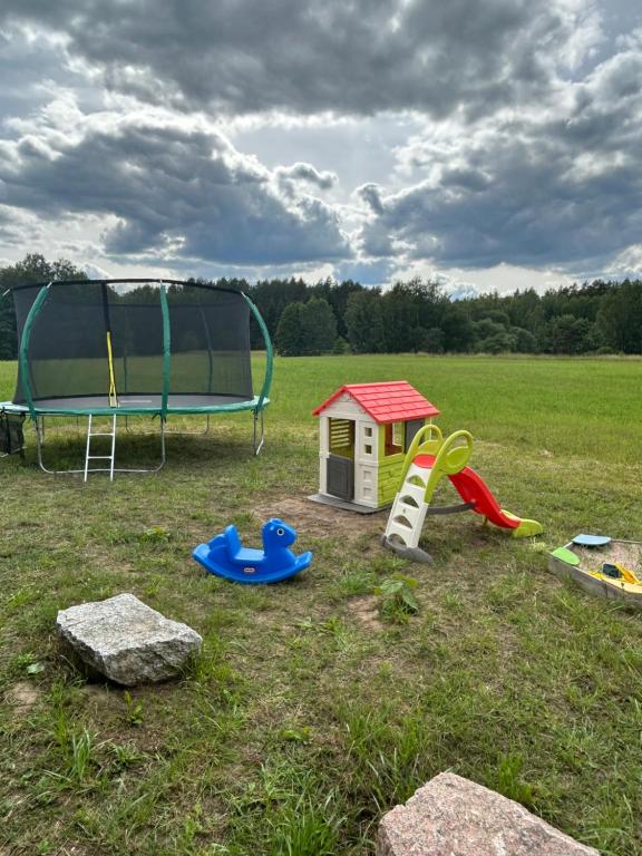 Detský kútik v ubytovaní Koniec Świata nowa stodoła