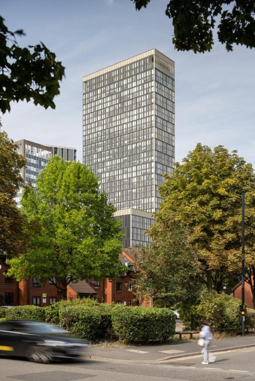Budova, kde se apartmán nachází
